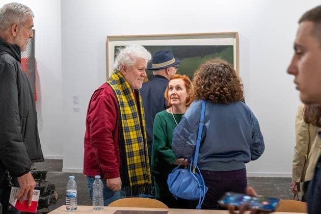 March 5, 2025, Madrid, Madrid, Spain: PEDRO ALMODOVAR in inauguration of the 44th edition of the ARCO 2025 Art Fair with the Amazon as the central project, at IFEMA on March 5, 2025 in Madrid, Spain. A total of 214 galleries from 36 countries are participating in the 2025 edition of the ARCO Contemporary Art Fair. Madrid Spain - ZUMAc312 20250305_zsp_c312_069 Copyright: xOscarxManuelxSanchezx