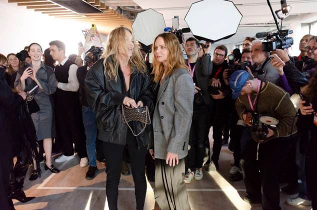 . 05 03 2025. Paris, France. Stella McCartney and Kate Moss at the Stella McCartney show at Paris Fashion Week for Autumn Winter 25 .  xi-Imagesx IIM-25784-0028