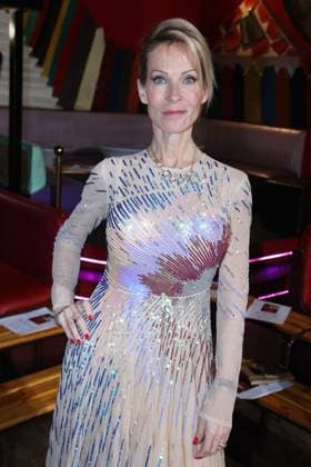 PFW - Christophe Guillarme Front Row Rebecca Hampton at the Christophe Guillarme fashion show as part of Paris Fashion Week on March 5, 2025 in Paris, France. Photo by Jerome Domine ABACAPRESS.COM  Copyright: xDominexJerome ABACAx