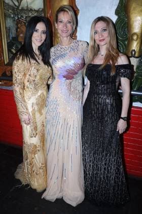 PFW - Christophe Guillarme Front Row Fabienne Carat, Rebecca Hampton and Carole Carat at the Christophe Guillarme fashion show as part of Paris Fashion Week on March 5, 2025 in Paris, France. Photo by Jerome Domine ABACAPRESS.COM  Copyright: xDominexJerome ABACAx