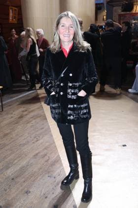 PFW - Christophe Guillarme Front Row Sylvie Bourgeois at the Christophe Guillarme fashion show as part of Paris Fashion Week on March 5, 2025 in Paris, France. Photo by Jerome Domine ABACAPRESS.COM  Copyright: xDominexJerome ABACAx