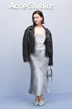 PFW Acne Studios Photocall Jessica Alexander attending the Acne Studios Womenswear Fall Winter 2025-2026 show as part of Paris Fashion Week at L’Observatoire de Paris in Paris, France on March 05, 2025. Photo by Aurore Marechal ABACAPRESS.COM Paris France  Copyright: xMarechalxAurore ABACAx