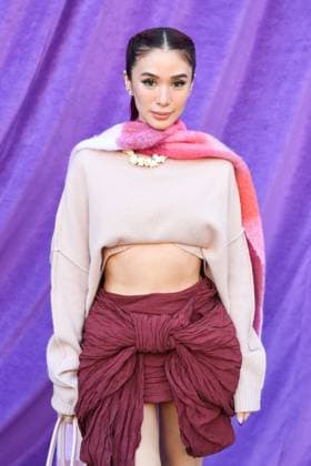PFW Acne Studios Photocall Heart Evangelista attending the Acne Studios Womenswear Fall Winter 2025-2026 show as part of Paris Fashion Week at L’Observatoire de Paris in Paris, France on March 05, 2025. Photo by Aurore Marechal ABACAPRESS.COM Paris France  Copyright: xMarechalxAurore ABACAx