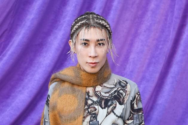 PFW Acne Studios Photocall Mayao Ma attending the Acne Studios Womenswear Fall Winter 2025-2026 show as part of Paris Fashion Week at L’Observatoire de Paris in Paris, France on March 05, 2025. Photo by Aurore Marechal ABACAPRESS.COM Paris France  Copyright: xMarechalxAurore ABACAx