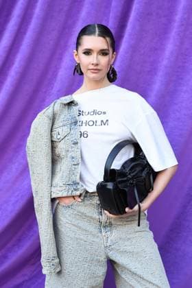 PFW Acne Studios Photocall Chiara King attending the Acne Studios Womenswear Fall Winter 2025-2026 show as part of Paris Fashion Week at L’Observatoire de Paris in Paris, France on March 05, 2025. Photo by Aurore Marechal ABACAPRESS.COM Paris France  Copyright: xMarechalxAurore ABACAx