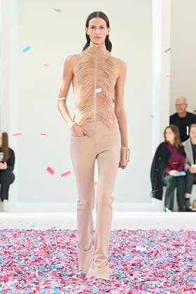 Courreges Ready to wear fall winter 2025 26 Paris March 2025 Courreges Ready to wear fall winter 2025 26 Paris March 2025, Credit:Zeppelin Avalon  Copyright: xZeppelinx xAvalonx 0972553054