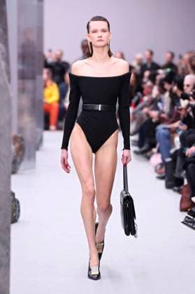 PFW - Acne Studios Runway A model walks the runway during the Acne Studios Womenswear Fall Winter 2025-2026 show as part of Paris Fashion at L’Observatoire de Paris on March 05, 2025 in Paris, France. Photo by Alain-Gil Gonzalez ABACAPRESS.COM Paris France  Copyright: xGonzalezxAlain-Gil ABACAx