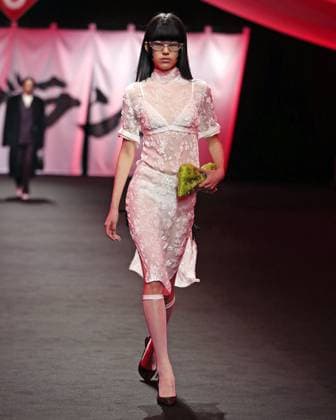 PFW - Casablanca Runway A model walks the runway during the Casablanca Womenswear Fall Winter 2025-2026 show as part of Paris Fashion at Le Carrousel du Louvre on March 05, 2025 in Paris, France. Photo by Alain-Gil Gonzalez ABACAPRESS.COM Paris France  Copyright: xGonzalezxAlain-Gil ABACAx