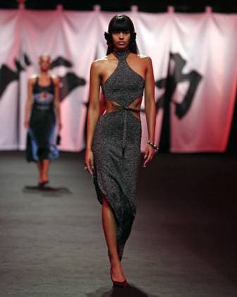 PFW - Casablanca Runway A model walks the runway during the Casablanca Womenswear Fall Winter 2025-2026 show as part of Paris Fashion at Le Carrousel du Louvre on March 05, 2025 in Paris, France. Photo by Alain-Gil Gonzalez ABACAPRESS.COM Paris France  Copyright: xGonzalezxAlain-Gil ABACAx