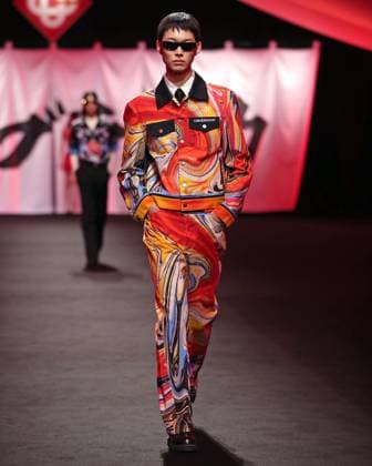 PFW - Casablanca Runway A model walks the runway during the Casablanca Womenswear Fall Winter 2025-2026 show as part of Paris Fashion at Le Carrousel du Louvre on March 05, 2025 in Paris, France. Photo by Alain-Gil Gonzalez ABACAPRESS.COM Paris France  Copyright: xGonzalezxAlain-Gil ABACAx