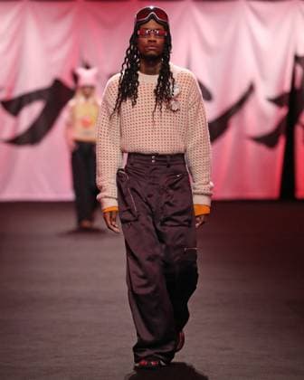 PFW - Casablanca Runway A model walks the runway during the Casablanca Womenswear Fall Winter 2025-2026 show as part of Paris Fashion at Le Carrousel du Louvre on March 05, 2025 in Paris, France. Photo by Alain-Gil Gonzalez ABACAPRESS.COM Paris France  Copyright: xGonzalezxAlain-Gil ABACAx