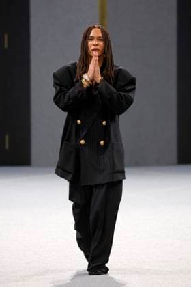 Balmain Studios Ready to wear fall winter 2025 26 Paris March 2025 Balmain Studios Ready to wear fall winter 2025 26 Paris March 2025, Credit:Zeppelin Avalon  Copyright: xZeppelinx xAvalonx 0972550724