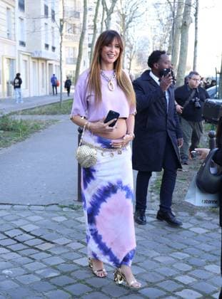 Malika Ménard arrives at the Rabanne Fashion Collection Ready to Wear Fall Winter 2025 2026 show during Paris Fashion Week PFW at Unesco headquarters Miss France 2010 Malika Ménard pregnant arrives at the Rabanne Fashion Collection Ready to Wear Fall Winter 2025 2026 show during Paris Fashion Week PFW at Unesco headquarters, in Paris, France, March 6, 2025 Denis Guignebourg Bestimage Miss France 2010 Malika Ménard pregnant arrives at the Rabanne Fashion Collection Ready to Wear Fall Winter 2025 2026 show during Paris Fashion Week PFW at UNESCO headquarters, in Paris, France, March 6, 2025 Paris France  Copyright: xDenisxGuignebourgx xBestimagexDenisxGuignebourgx xBestimagex