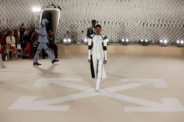 Off White Ready to Wear Fall Winter 2025 - Paris, March 2025 Off White Ready to Wear Fall Winter 2025 - Paris, March 2025, Credit:Zeppelin Avalon  Copyright: xZeppelinx xAvalonx 0972837810