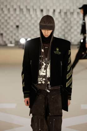 Off White Ready to Wear Fall Winter 2025 - Paris, March 2025 Off White Ready to Wear Fall Winter 2025 - Paris, March 2025, Credit:Zeppelin Avalon  Copyright: xZeppelinx xAvalonx 0972838133