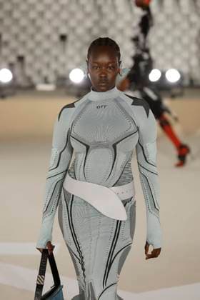Off White Ready to Wear Fall Winter 2025 - Paris, March 2025 Off White Ready to Wear Fall Winter 2025 - Paris, March 2025, Credit:Zeppelin Avalon  Copyright: xZeppelinx xAvalonx 0972838161