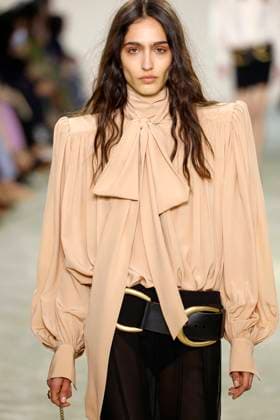 Chloe Ready to Wear Fall Winter 2025 - Paris, March 2025 Chloe Ready to Wear Fall Winter 2025 - Paris, March 2025, Credit:Zeppelin Avalon  Copyright: xZeppelinx xAvalonx 0972842770