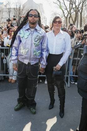 Arrivals at the Off White fashion show, at the headquarters of the French Communist Party PCF , Fashion Collection Ready to Wear Fall Winter 2025 2026 at Paris Fashion Week PFW Kalash and his wife Clara Kata at the arrivals at the Off White fashion show, at the headquarters of the French Communist Party PCF , Fashion Collection Ready to Wear Fall Winter 2025 2026 at Paris Fashion Week PFW , in Paris, France, March 6, 2025 Christophe Clovis Bestimage Arrivals at the Off White fashion show, at the headquarters of the French Communist Party PCF , Fashion Collection Ready to Wear Fall Winter 2025 2026 during Paris Fashion Week PFW , in Paris, France, March 6, 2025 Paris France Copyright: xChristophexClovisx xBestimagexChristophexClovisx xBestimagex