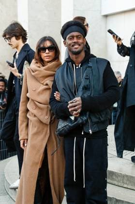 Arrivals at the Rick Owens Fashion Collection Ready to Wear Fall Winter 2025 2026 show during Paris Fashion Week PFW at Palais de Tokyo Black M and his wife Léa Djadja at the arrivals at the Rick Owens Fashion Collection Ready to Wear Fall Winter 2025 2026 show during Paris Fashion Week PFW at Palais de Tokyo, in Paris, France, on March 6, 2025 Christophe Clovis Bestimage Arrivals at the Rick Owens Fashion Collection Ready to Wear Fall Winter 2025 2026 show during Paris Fashion Week PFW at Palais de Tokyo, in Paris, France, on March 6, 2025 Paris France  Copyright: xChristophexClovisx xBestimagexChristophexClovisx xBestimagex