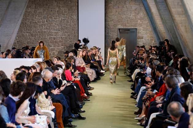 Paco Rabanne Ready to Wear Fall Winter 2025 - Paris, March 2025 Paco Rabanne Ready to Wear Fall Winter 2025 - Paris, March 2025, Credit:Zeppelin Avalon  Copyright: xZeppelinx xAvalonx 0972938955