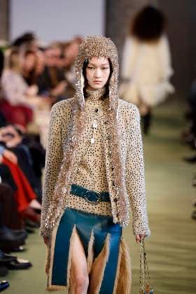 Paco Rabanne Ready to Wear Fall Winter 2025 - Paris, March 2025 Paco Rabanne Ready to Wear Fall Winter 2025 - Paris, March 2025, Credit:Zeppelin Avalon  Copyright: xZeppelinx xAvalonx 0972939403