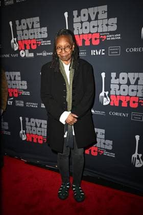 The 9th Annual Love Rocks NYC Concert at the Beacon Theatre in New York City Featuring: Whoopi Goldberg Where: New York City, New York, United States When: 06 Mar 2025 Credit: Elder Ordonez INSTARimages EDITORIAL USE ONLY. NOT FOR USE BY NEWSPAPERS BASED IN THE UK. Copyright: xx instar54582566