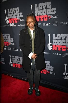 The 9th Annual Love Rocks NYC Concert at the Beacon Theatre in New York City Featuring: Whoopi Goldberg Where: New York City, New York, United States When: 06 Mar 2025 Credit: Elder Ordonez INSTARimages EDITORIAL USE ONLY. NOT FOR USE BY NEWSPAPERS BASED IN THE UK. Copyright: xx instar54582567