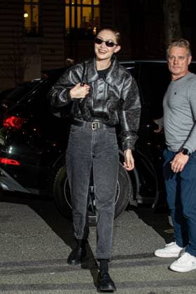 Gigi Hadid arrives at Royal Monceau Hotel during Paris Fashion Week PFW Gigi Hadid arrives at Royal Monceau Hotel during Paris Fashion Week PFW on march 6th 2025 Yehiel Chekroune Bestimage Celebrities arrives at Royal Monceau Hotel during Paris Fashion Week on march 6th 2025 Paris France  Copyright: xYehielxChekrounex xBestimagexYehielxChekrounex xBestimagex