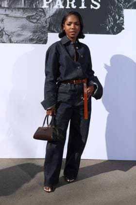 PFW Givenchy Photocall Ryan Destiny attending the Givenchy Womenswear Fall Winter 2025-2026 show as part of Paris Fashion Week on March 7, 2025 in Paris, France. Photo by Jerome Domine ABACAPRESS.COM  Copyright: xDominexJerome ABACAx