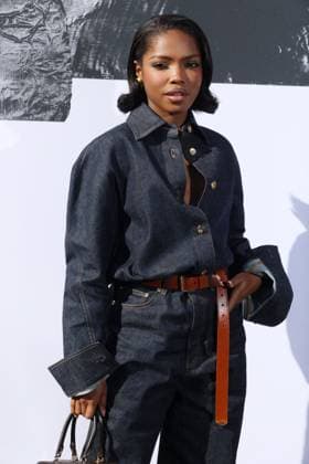 PFW Givenchy Photocall Ryan Destiny attending the Givenchy Womenswear Fall Winter 2025-2026 show as part of Paris Fashion Week on March 7, 2025 in Paris, France. Photo by Jerome Domine ABACAPRESS.COM  Copyright: xDominexJerome ABACAx