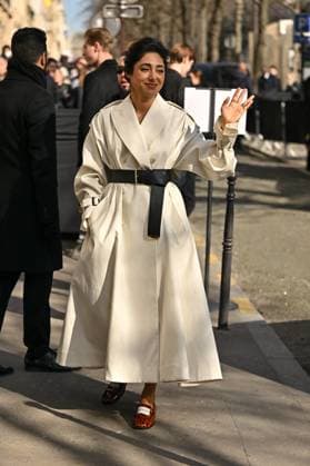 PFW Givenchy Outside Arrivals Golshifteh Farahani arriving at Givenchy show during Paris Fashion Week in Paris, France on March 7, 2025. Photo by Julien Reynaud APS-Medias ABACAPRESS.COM Paris France  Copyright: xReynaudxJulien APS-Medias ABACAx