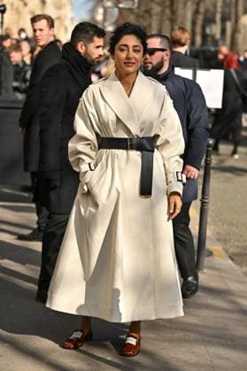 PFW Givenchy Outside Arrivals Golshifteh Farahani arriving at Givenchy show during Paris Fashion Week in Paris, France on March 7, 2025. Photo by Julien Reynaud APS-Medias ABACAPRESS.COM Paris France  Copyright: xReynaudxJulien APS-Medias ABACAx