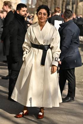 PFW Givenchy Outside Arrivals Golshifteh Farahani arriving at Givenchy show during Paris Fashion Week in Paris, France on March 7, 2025. Photo by Julien Reynaud APS-Medias ABACAPRESS.COM Paris France  Copyright: xReynaudxJulien APS-Medias ABACAx