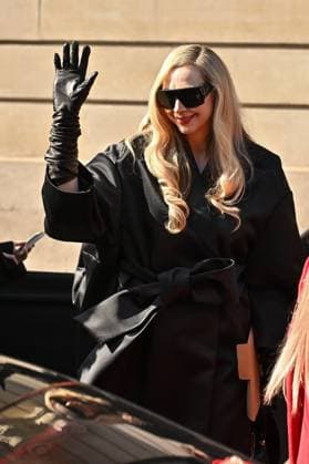 PFW Givenchy Outside Arrivals Gwendoline Christie arriving at Givenchy show during Paris Fashion Week in Paris, France on March 7, 2025. Photo by Julien Reynaud APS-Medias ABACAPRESS.COM Paris France  Copyright: xReynaudxJulien APS-Medias ABACAx