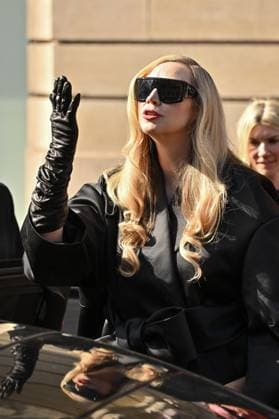 PFW Givenchy Outside Arrivals Gwendoline Christie arriving at Givenchy show during Paris Fashion Week in Paris, France on March 7, 2025. Photo by Julien Reynaud APS-Medias ABACAPRESS.COM Paris France  Copyright: xReynaudxJulien APS-Medias ABACAx