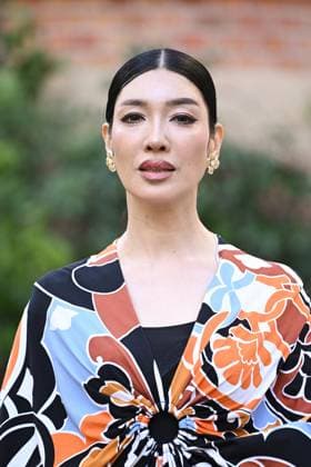 PFW Leonard Paris Front Row Mika Ahn attending the Leonard Paris Womenswear Fall Winter 2025-2026 show as part of Paris Fashion Week at L’Observatoire de Paris in Paris, France on March 07, 2025. Photo by Aurore Marechal ABACAPRESS.COM Paris France  Copyright: xMarechalxAurore ABACAx