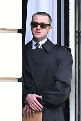 PFW Givenchy Arrivals Joseph Quinn attending the Givenchy Womenswear Fall Winter 2025-2026 show as part of Paris Fashion Week in Paris, France on March 07, 2025. Photo by Aurore Marechal ABACAPRESS.COM Paris France  Copyright: xMarechalxAurore ABACAx