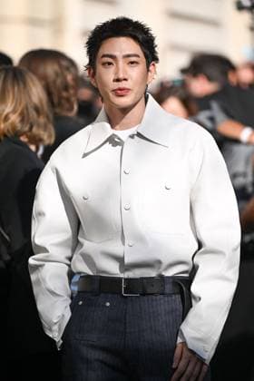 PFW Givenchy Arrivals Jumpol Adulkittiporn attending the Givenchy Womenswear Fall Winter 2025-2026 show as part of Paris Fashion Week in Paris, France on March 07, 2025. Photo by Aurore Marechal ABACAPRESS.COM Paris France  Copyright: xMarechalxAurore ABACAx