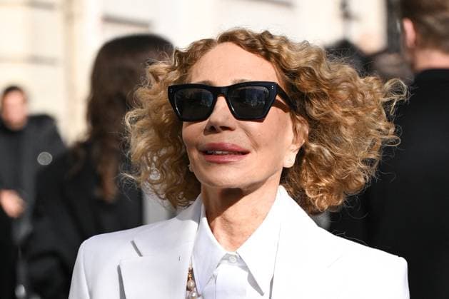PFW Givenchy Arrivals Marisa Berenson attending the Givenchy Womenswear Fall Winter 2025-2026 show as part of Paris Fashion Week in Paris, France on March 07, 2025. Photo by Aurore Marechal ABACAPRESS.COM Paris France  Copyright: xMarechalxAurore ABACAx