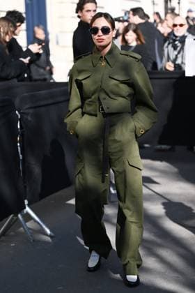PFW Givenchy Arrivals Souheila Yacoub attending the Givenchy Womenswear Fall Winter 2025-2026 show as part of Paris Fashion Week in Paris, France on March 07, 2025. Photo by Aurore Marechal ABACAPRESS.COM Paris France  Copyright: xMarechalxAurore ABACAx