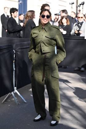 PFW Givenchy Arrivals Souheila Yacoub attending the Givenchy Womenswear Fall Winter 2025-2026 show as part of Paris Fashion Week in Paris, France on March 07, 2025. Photo by Aurore Marechal ABACAPRESS.COM Paris France  Copyright: xMarechalxAurore ABACAx