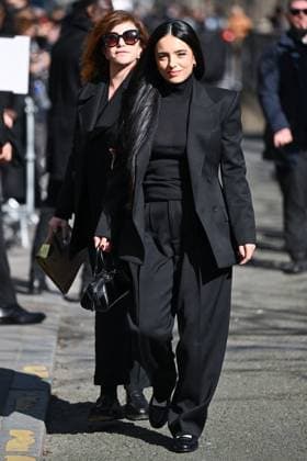 PFW Givenchy Arrivals Hafsia Herzi attending the Givenchy Womenswear Fall Winter 2025-2026 show as part of Paris Fashion Week in Paris, France on March 07, 2025. Photo by Aurore Marechal ABACAPRESS.COM Paris France  Copyright: xMarechalxAurore ABACAx