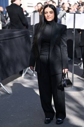 PFW Givenchy Arrivals Hafsia Herzi attending the Givenchy Womenswear Fall Winter 2025-2026 show as part of Paris Fashion Week in Paris, France on March 07, 2025. Photo by Aurore Marechal ABACAPRESS.COM Paris France  Copyright: xMarechalxAurore ABACAx