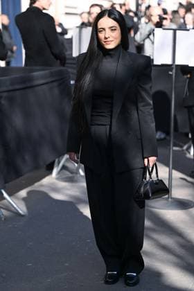 PFW Givenchy Arrivals Hafsia Herzi attending the Givenchy Womenswear Fall Winter 2025-2026 show as part of Paris Fashion Week in Paris, France on March 07, 2025. Photo by Aurore Marechal ABACAPRESS.COM Paris France  Copyright: xMarechalxAurore ABACAx
