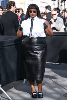 PFW Givenchy Arrivals Yseult attending the Givenchy Womenswear Fall Winter 2025-2026 show as part of Paris Fashion Week in Paris, France on March 07, 2025. Photo by Aurore Marechal ABACAPRESS.COM Paris France  Copyright: xMarechalxAurore ABACAx