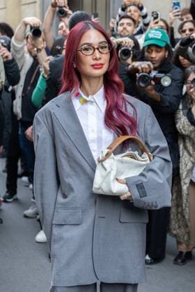 PFW - Kenzo PAP - Arrivals NB Heart Evangelista attends Kenzo Womenswear Fall Winter 2025-2026 show as part of Paris Fashion Week on March 07, 2025 in Paris, France. Photo by Nasser Berzane ABACAPRESS.COM Paris France  Copyright: xBerzanexNasser ABACAx