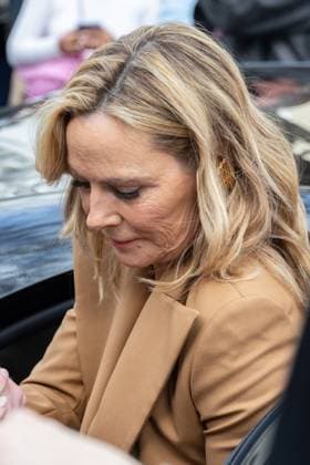 PFW - Nina Ricci PAP - Arrivals NB Kim Cattrall attends Nina Ricci Womenswear Fall Winter 2025-2026 show as part of Paris Fashion Week on March 07, 2025 in Paris, France. Photo by Nasser Berzane ABACAPRESS.COM Paris France  Copyright: xBerzanexNasser ABACAx