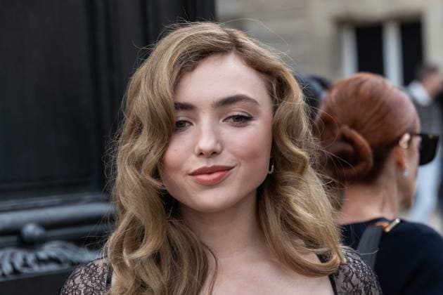PFW - Nina Ricci PAP - Arrivals NB Peyton Roi List attends Nina Ricci Womenswear Fall Winter 2025-2026 show as part of Paris Fashion Week on March 07, 2025 in Paris, France. Photo by Nasser Berzane ABACAPRESS.COM Paris France  Copyright: xBerzanexNasser ABACAx