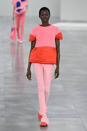PFW Issey Miyake Runway A model walks the runway during the Issey Miyake Womenswear Fall Winter 2025-2026 show as part of Paris Fashion Week in Paris, France on March 07, 2025. Photo by Aurore Marechal ABACAPRESS.COM Paris France  Copyright: xMarechalxAurore ABACAx