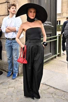 PFW Nina Ricci Outside Arrivals Diane Kruger arriving at Nina Ricci show during Paris Fashion Week in Paris, France on March 7, 2025. Photo by Julien Reynaud APS-Medias ABACAPRESS.COM Paris France  Copyright: xReynaudxJulien APS-Medias ABACAx